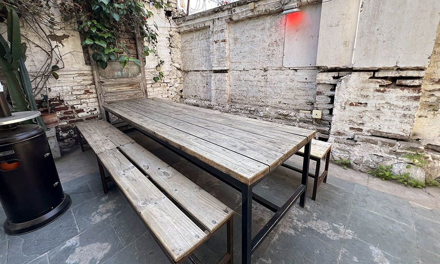 La gran terraza abierta de Bravo 951